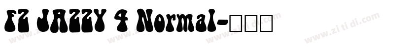 FZ JAZZY 4 Normal字体转换